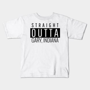Straight Outta Gary Indiana Kids T-Shirt